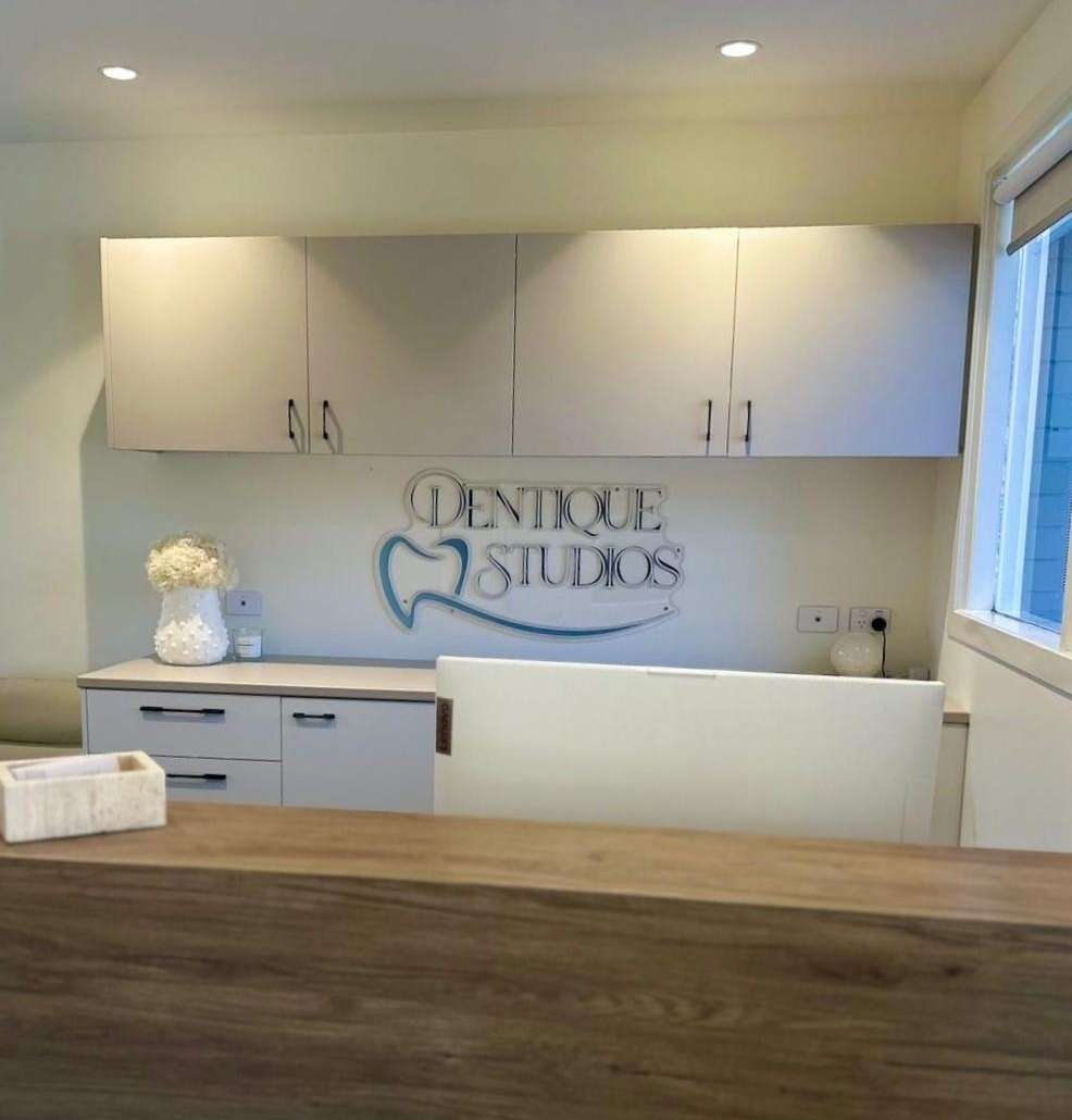 Dentique Studios Reception Area