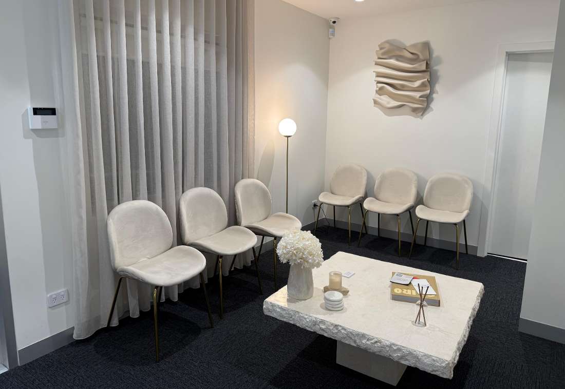 Dentique Studios Seating Area